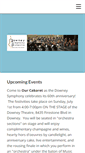 Mobile Screenshot of downeysymphony.org